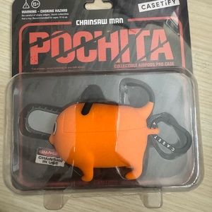 Casetify Chainsawman Pochita AirPods Pro 2 Silicone Character Case